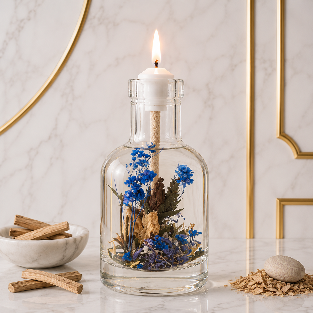 Poseidon - Oil Candle: 6 oz