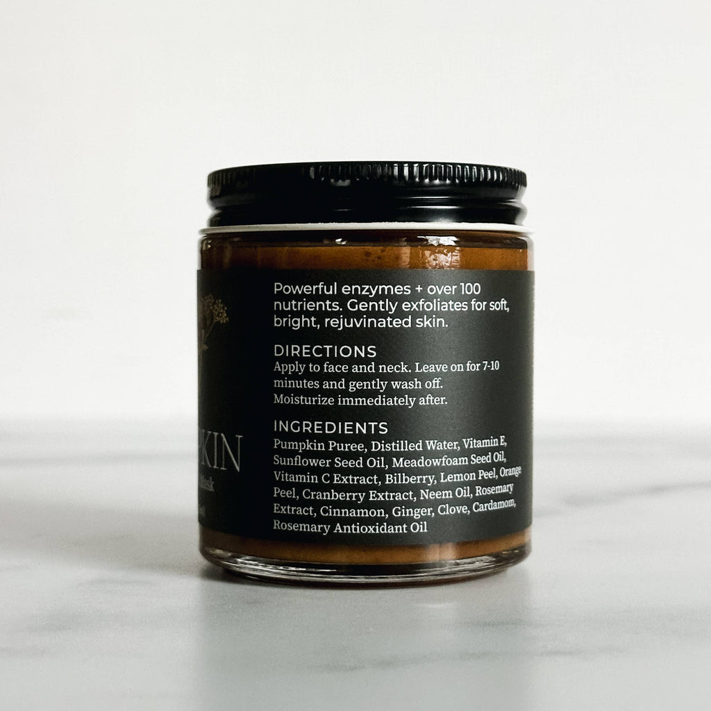 Pumpkin Botanical Face Mask