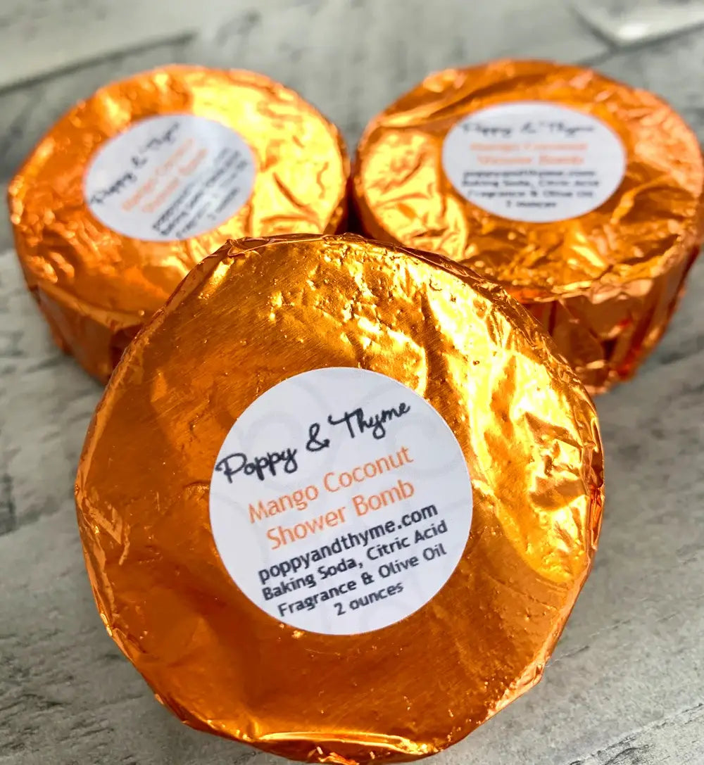 Mango Coconut Shower Bomb/Steamer