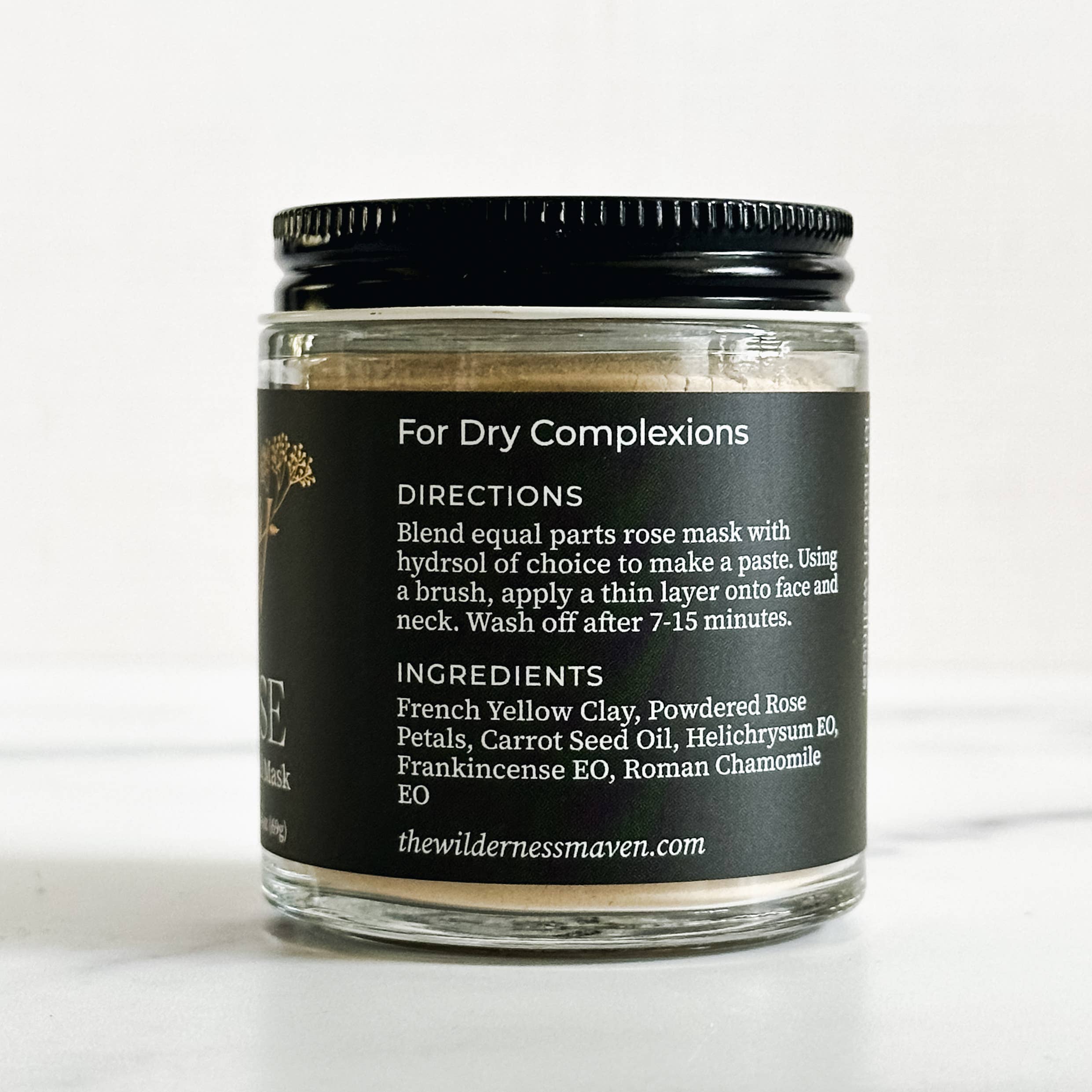 Rose Botanical Face Mask