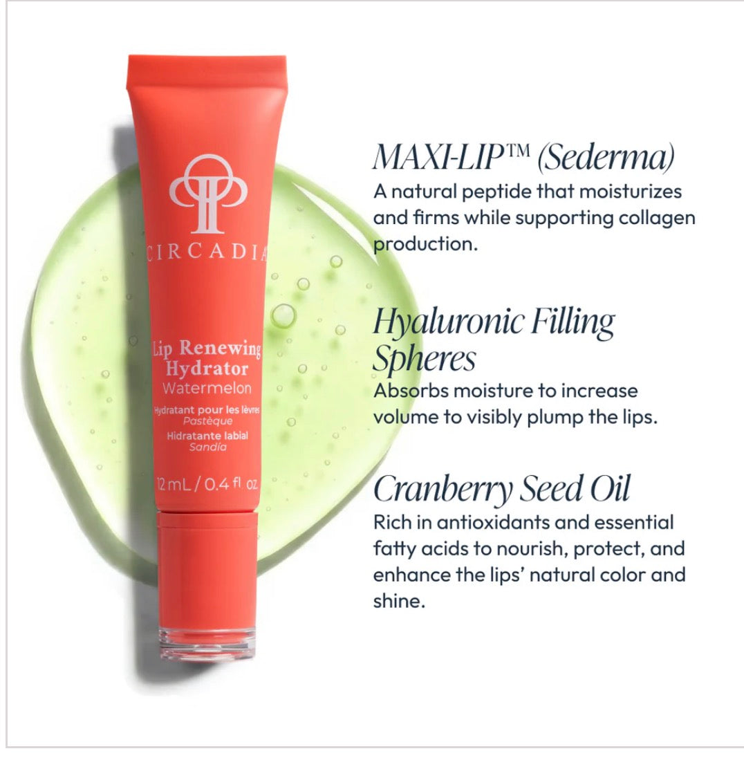 Circadia Lip renewing Hydrator- Watermelon