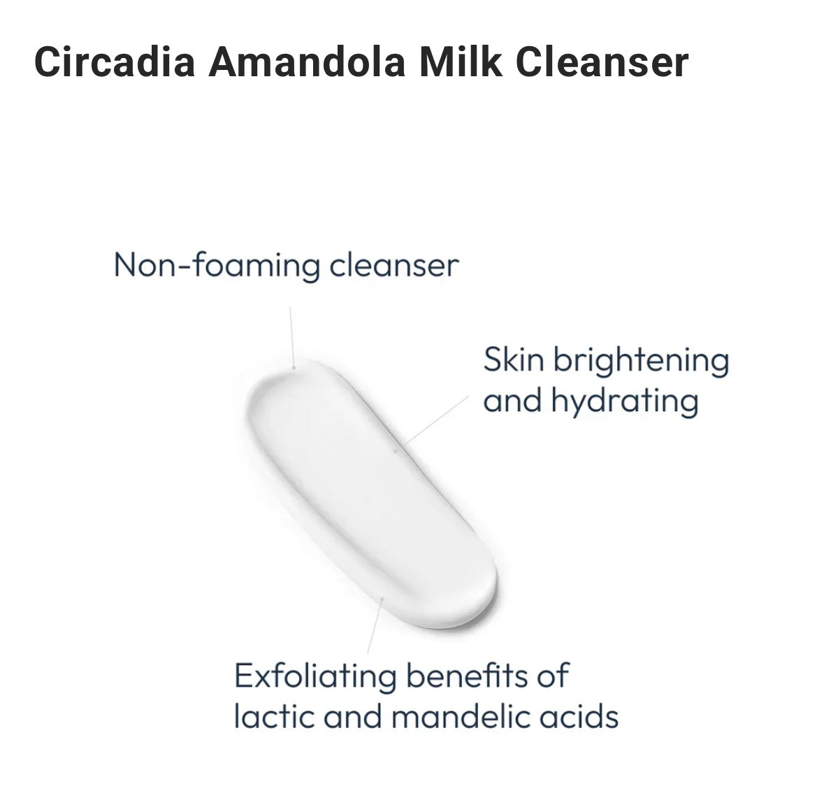 Circadia Amandola Milky Cleaser